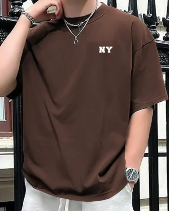 Manfinity Men Letter Graphic Drop Shoulder Tee (free size)