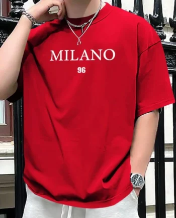 Manfinity Homme Men's Casual Short Sleeve TShirt With Letter Print For Summer (free size)