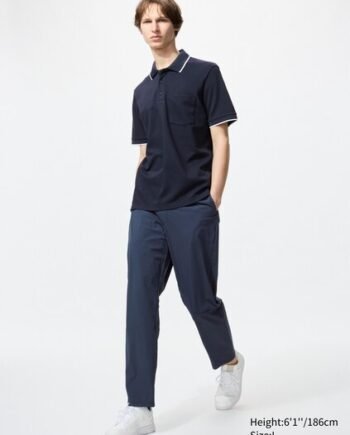 AIRism Cotton Pique Polo Shirt